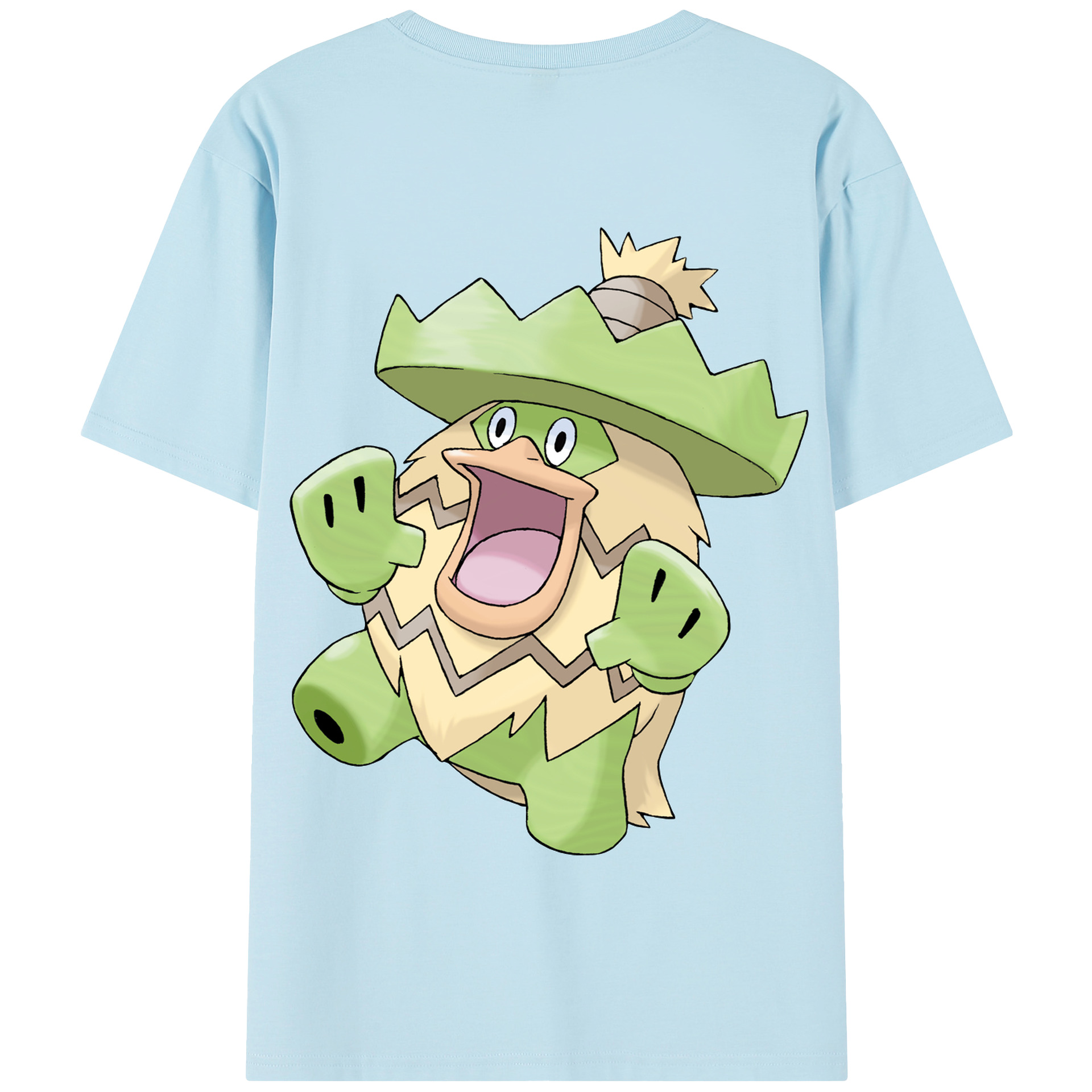 （画像用） ポケットモンスター Pokémon 綿100％半袖Tシャツ（背面プリント）